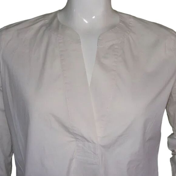DIANE VON FURSTERBERG Blouse/Tunic, 4, Esti, Stretch, Long sleeve, Off-white - Picture 3 of 14